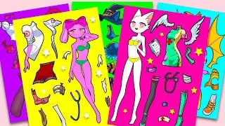 💖 Paper DIY 💖 PINKI x WENDA - Who Slays the Sassy Surgeon DIY ✨ Mix & Match | Sprunki Incredibox