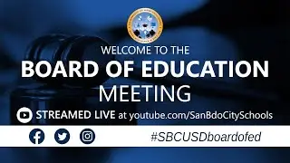 Board of Education Meeting --- April 20, 2021