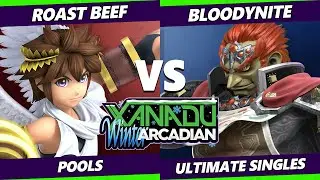 Xanadu Winter Arcadian - Roast Beef (Pit) Vs. Bloodynite (Ganondorf) Smash Ultimate - SSBU