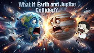 Что если бы Земля и Юпитер столкнулись? + другие видео | #aumsum #kids #whatif