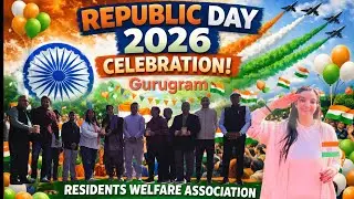 Republic Day 2026 Celebration by RWA Gurgaon Sector 45 | Senior Citizens Special 🇮🇳