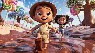 Roblox Baby Explorer Got Lost in a Candy Land | Nursery Rhymes for Kids & Baby Songs