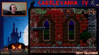 Super Castlevania IV, Full Playthrough | Part of Hallowstream on Twitch, all of October!