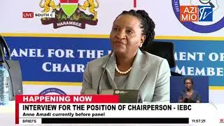 Drama as 89 M fake gold scam HAUNTS Anne Amadi during IEBC interview; former registrar DEFENDS self
