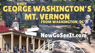 Visiting Mt. Vernon from Washington DC (Arlington) Via Train. An easy Day Trip from DC. Top Tips!