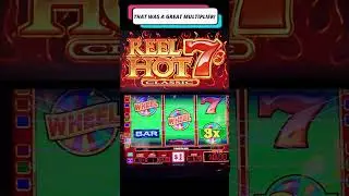 WHAT AN AMAZING WIN on RED HOT 777 CLASSIC SLOT MACHINE #SHORT #bigwin