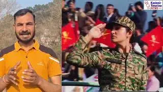 Proud Moment Capt. Hansja Sharma becomes Indian Army's First Woman Rudra Helicopter Pilot.