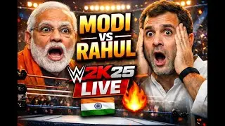 🔴 Modi vs Rahul | WWE 2K25 Live Gameplay #wwe2k25 #ps5 #wwe2k24 #shorts