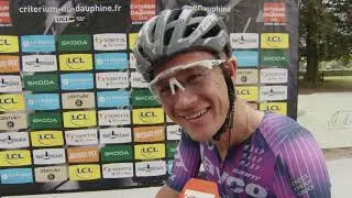 Christopher Juul-Jensen - Interview at the start - Stage 8 - Crit&eacute;rium du Dauphin&eacute; 2025