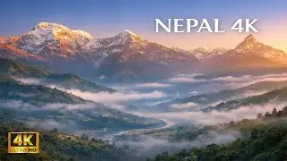 Nepal 4K &ndash; Majestic Mountains & Serene Valleys  Nature Relaxation Film