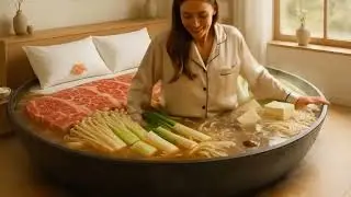 Which Food Bed Would You Choose? 😋 | Most Satisfying & Delicious AI Food Video 🍔🍕