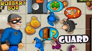 Robbery Bob Cosplay Blue Guard Character Gameplay BG82