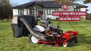 Lazer Z E-Series with UltraVac Collection System | Exmark