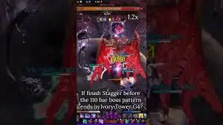 [Lost Ark]Video on Stagger at 30 bar on Ivory Tower G2 #shorts #lostark #ivorytower