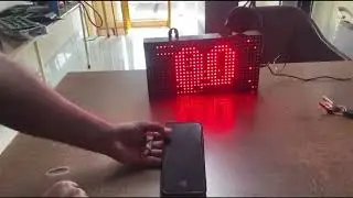 Kabaddi Raid Timer Demo | P10 LED Display | 30-Second Countdown | Mobile App Control | Adisans