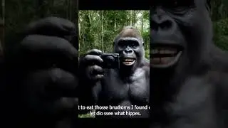 🌲🌎🌳 #ai #gorilla #animals #viralvideo #monkey #vlog #funny #wildlife