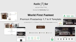 How to Install Prestashop Rusticbar Theme [Responsive Prestashop 1.7/8 Template] Themevolty