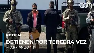Detienen por tercera vez a Armando &ldquo;N&rdquo;, alias &ldquo;Delta 1&rdquo; en Zapopan, Jalisco