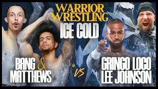 Гринго Локо и Ли Джонсон против Бэнга и Мэтьюза в рамках Warrior Wrestling ICE COLD в Half Acre B...