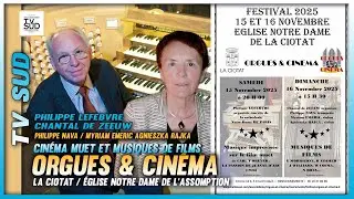 TV SUD / Orgues Mader La Ciotat Philippe Lefebvre Chantal de Zeeuw &agrave; l'&eacute;glise Notre-Dame &agrave; La Ciotat