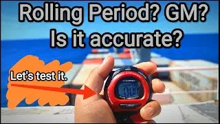 GM via Rolling period VS. GM via Stability Calculation. Will it match? | DonVoyage SeaVlog #008