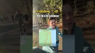 Everything I ate to run 100km 🔥🏃&zwj;♂️ #running #ultramarathon #marathon