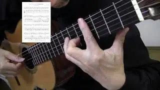 「月光」  Moonlight Sonata  / Guitar　ギターソロ