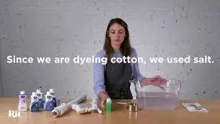 Rit Liquid Dye - How to Shibori Itajime