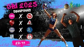 CBI 2025  Sub-17 - SEMIFINAIS - Avofel x Mampi / Flamengo x Mackenzie / Renata x Sada / Minas x COTP