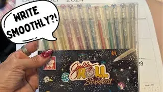 SAKURA Gelly Roll Stardust (Made in Japan) [Limited Edition] Gel Ink Pen Set Review