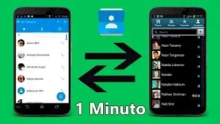 Pasar Contactos de un M&oacute;vil Android a Otro - TUTORIAL DEFINITIVO