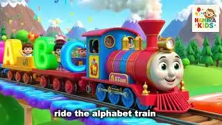 Alphabet Train Ride 🚂🎵 | ABC Song Adventure for Kids! | Learn Letters A to Z
