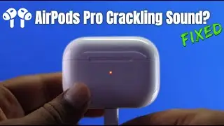 Исправлено: треск в наушниках AirPods Pro! | Устранён статический шум!