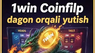 1WIN COINFLIP DAGON ORQALI YUTISH💸