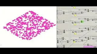 Grid structures with grasshopper in rhino  - Square grid