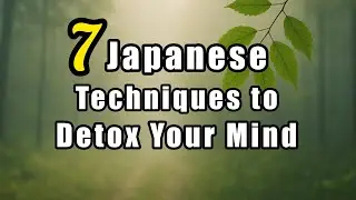 7 Japanese Techniques to Detox Your Mind