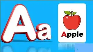Learn Alphabets + Learn fruits names | names of fruits with respective Alphabets