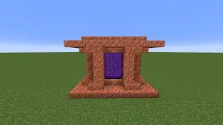 Copper Nether Portal- Minecraft Builds! #Shorts