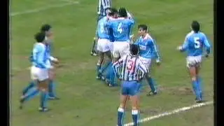 Real Oviedo 8 Lorca 0 (Temp 84-85) Debut de Paco Fernández