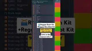 Reggae Drum Kit x Reggae One Shot Kit x Reggae Drum Kit Free Download #freereggaedrumkit