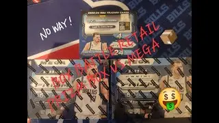 2023-24 NBA PRIZM MEGA BOXES VS RETAIL 📦  PULLING A HUGE RED CRACKED 🧊 WEMBY! 🔥 📛 👩‍🚒 🚒 🧯