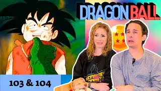 Goku vs Tambourine | OG Dragon Ball Reaction | 103 & 104