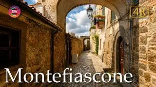 Montefiascone (Lazio), Italy【Walking Tour】With Captions - 4K