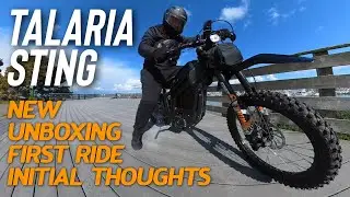TALARIA STING | NEW 2023, Unboxing, First Ride, Initial Thoughts - EbikeZilla (EBIKE)
