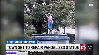 Wallingford set to repair vandalized statue