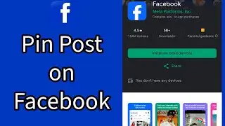 How to Pin a Post on Facebook? Keep a Post at the Top on Facebook on Android 2024