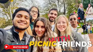 পর্তুগীজ সুন্দরীদের সাথে পিকনিক 😍 - Picnic with my Portuguese Friends || My Student Life Portugal 🇵🇹