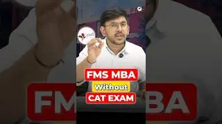 💥No CAT | FMS Delhi MBA😱 Direct Admission| FMS Executive MBA| Eligibility, Fees & Placement #shorts