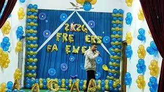 Ogey & Cockroach Ki Memicory... Freshers Party Performance 2024...