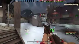 25 Killstreak - Sniper on Snowycoast [TF2]